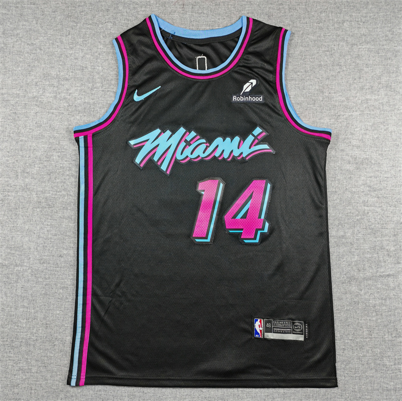 Camiseta Tyler Herro #14 Heat The City 2026 1 Camiseta Tyler Herro #14 Heat The City 2026