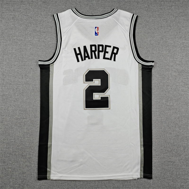 Camiseta Dylan Harper #02 San Antonio Spurs 6 Camiseta Dylan Harper #02 San Antonio Spurs - Imagen 6