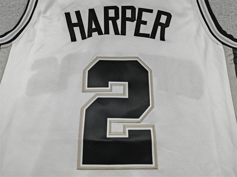 Camiseta Dylan Harper #02 San Antonio Spurs 8 Camiseta Dylan Harper #02 San Antonio Spurs - Imagen 8