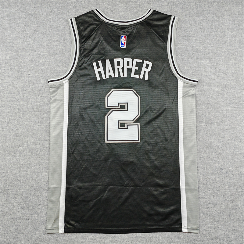 Camiseta Dylan Harper #02 San Antonio Spurs 10 Camiseta Dylan Harper #02 San Antonio Spurs - Imagen 10