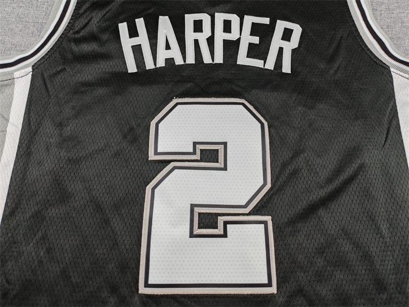 Camiseta Dylan Harper #02 San Antonio Spurs 12 Camiseta Dylan Harper #02 San Antonio Spurs - Imagen 12