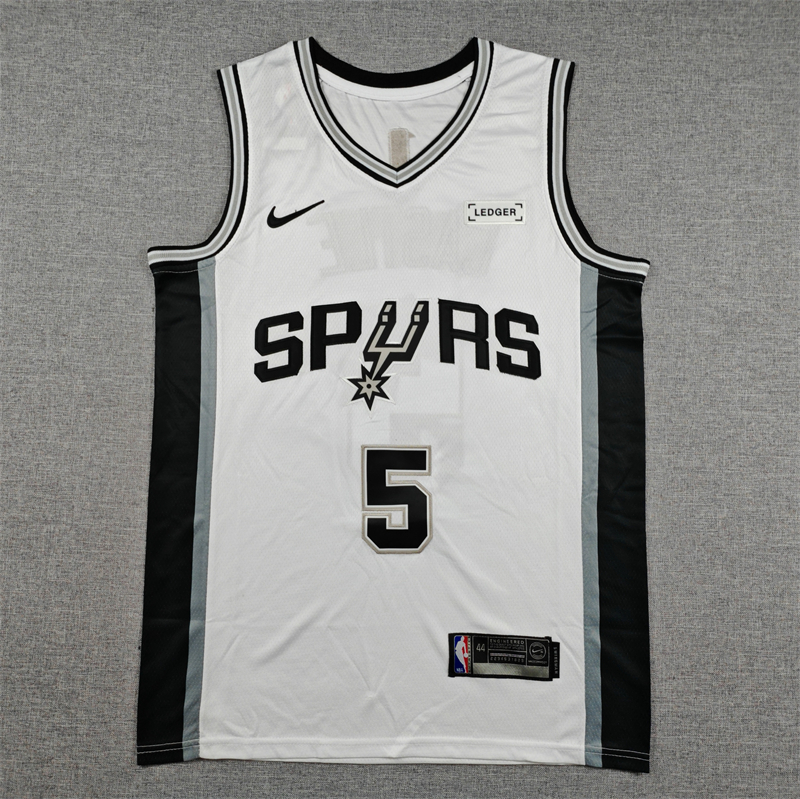 Camiseta Stephon Castle #05 San Antonio Spurs 2 Camiseta Stephon Castle #05 San Antonio Spurs - Imagen 2