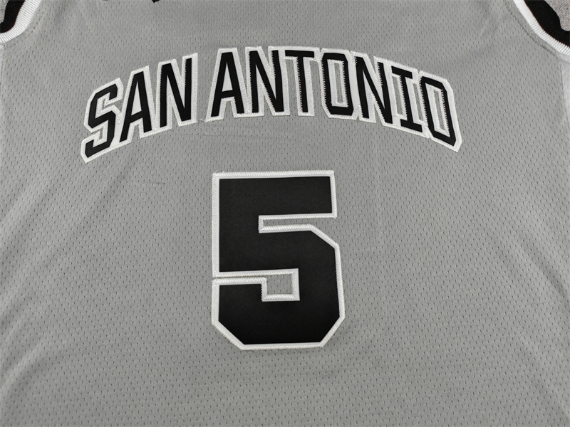 Camiseta Stephon Castle #05 San Antonio Spurs 6 Camiseta Stephon Castle #05 San Antonio Spurs - Imagen 6