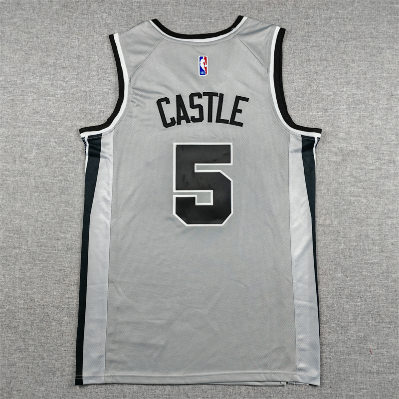 Camiseta Stephon Castle #05 San Antonio Spurs 7 Camiseta Stephon Castle #05 San Antonio Spurs - Imagen 7
