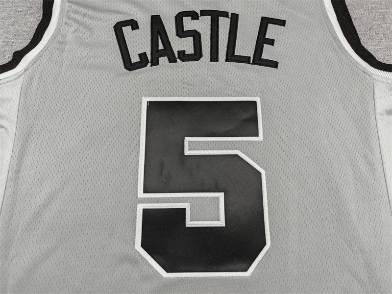 Camiseta Stephon Castle #05 San Antonio Spurs 8 Camiseta Stephon Castle #05 San Antonio Spurs - Imagen 8