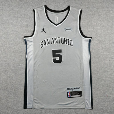 Camisetas NBA Baratas 2026 6 Camiseta Stephon Castle #05 San Antonio Spurs