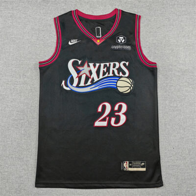 Camisetas NBA Baratas 2026 13 LeBron James #23 Philadelphia 76ers Classic Edition