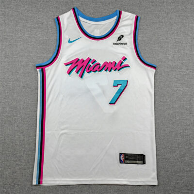 Camisetas NBA Baratas 2026 15 Giannis Antetokounmpo #07 Miami Heat City Edition