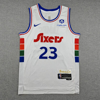 Camisetas NBA Baratas 2026 9 LeBron James #23 Philadelphia 76ers City Edition 2025