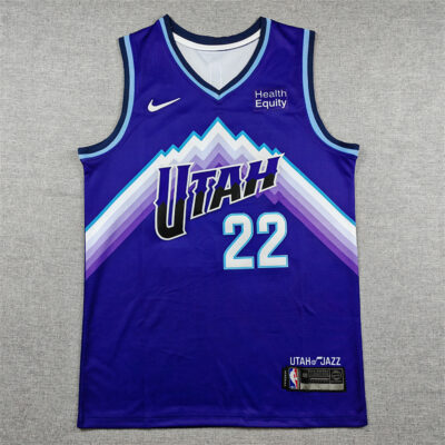 Camisetas NBA Baratas 2026 16 Darryn Peterson #22 Utah Jazz Classic Edition (Montañas)