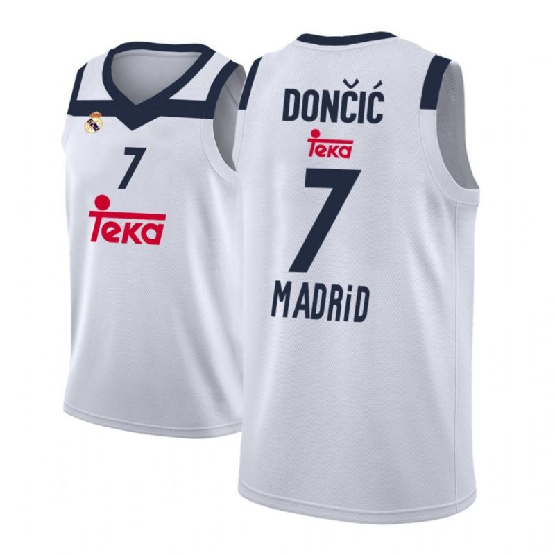 Escultura civilización Subproducto Camiseta Luka Doncic #7 Real Madrid 【24,90€】 | TCNBA