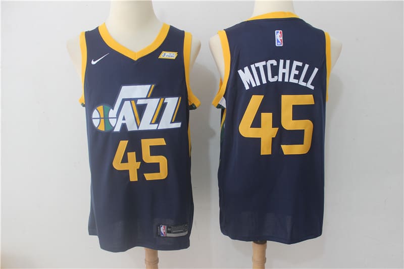 Adepto pegamento Gángster Camiseta Donovan Mitchell #45 Utah Jazz 【22,90€】 | TCNBA