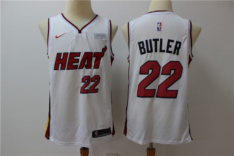 Camiseta Jimmy Butler 22 Miami Heat blanco
