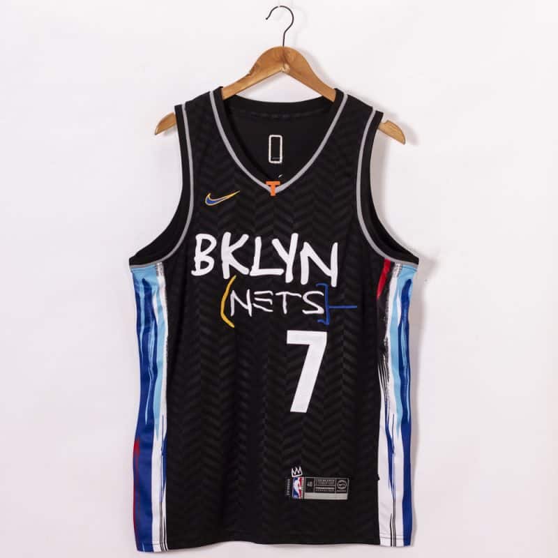 precio Animado Él Camiseta Kevin Durant #7 Nets The City 2021 【24,90€】 | TCNBA
