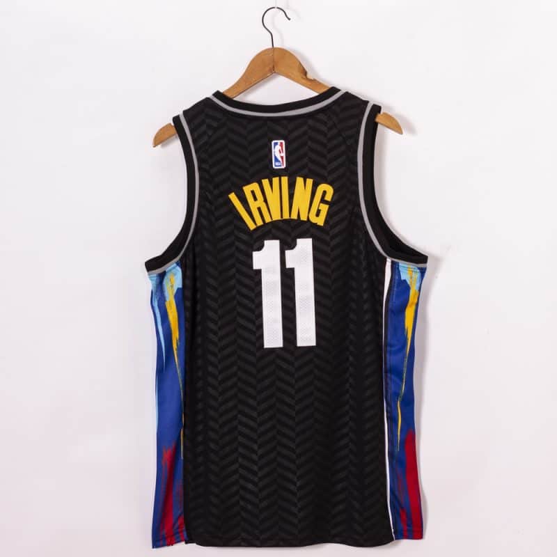 Camiseta Kyrie Irving 11 Nets The City 2021 2