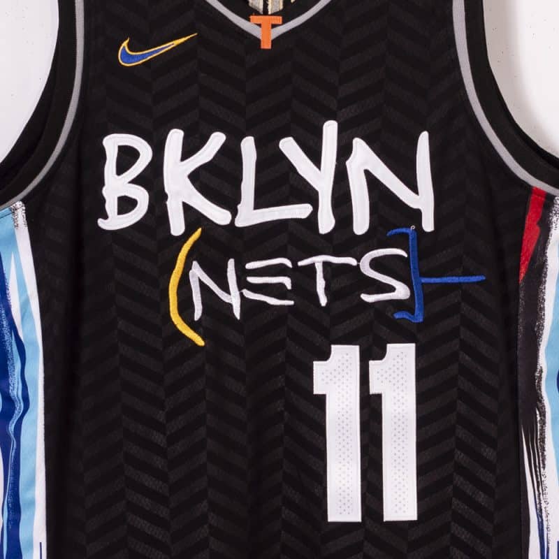 Camiseta Kyrie Irving 11 Nets The City 2021 3