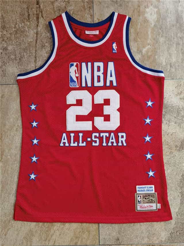 Camiseta Michael Jordan 23 All Star 1989 3