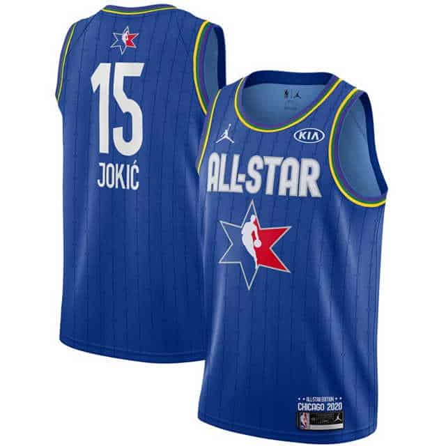 Camiseta Nikola Jokic 15 TEAM LeBROM Allstars 2020 1