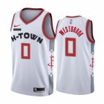 Camiseta Russell Westbrook 0 Rockets The city