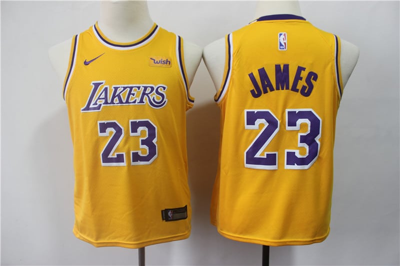 Camiseta LeBron James #23 Angeles Lakers 2018 TCNBA | electricmall.com.ng