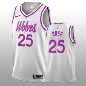 camiseta derrick rose wolves