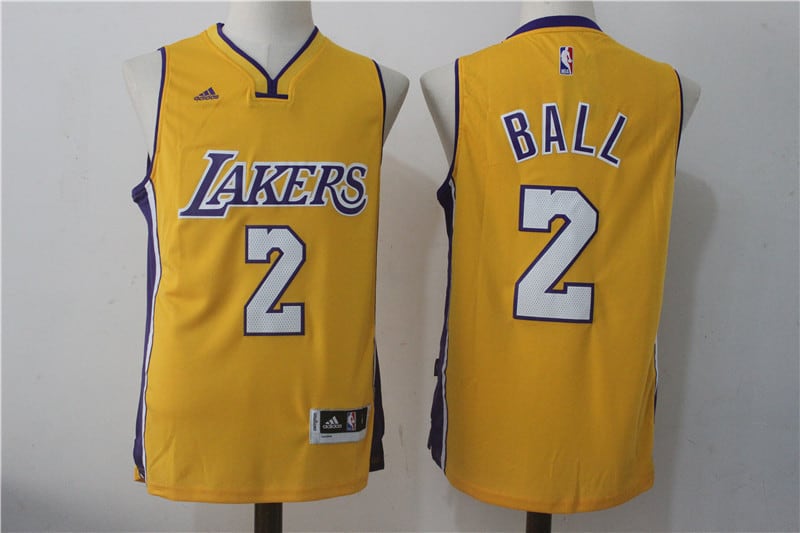 Anunciante becerro tornado Camiseta Lonzo Ball #2 Los Angeles Lakers 【22,90€】 | TCNBA