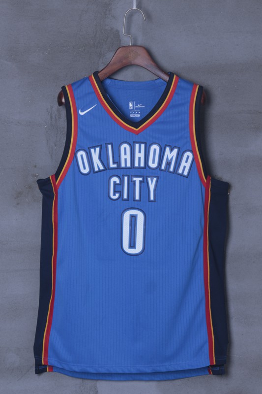 Camiseta Russell Westbrook #0 Oklahoma City 2018 【22,90€】