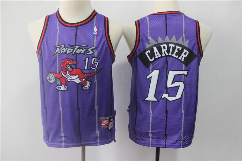 Rizo maduro agricultores Camiseta de niño Vince Carter #15 Toronto Raptors 【22,90€】 | TCNBA